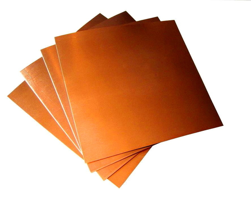 C51000 rettangolare 1 mm Superfici di lamiera di rame Decorazione Dimensioni personalizzate