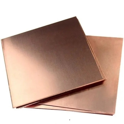 C51000 rettangolare 1 mm Superfici di lamiera di rame Decorazione Dimensioni personalizzate