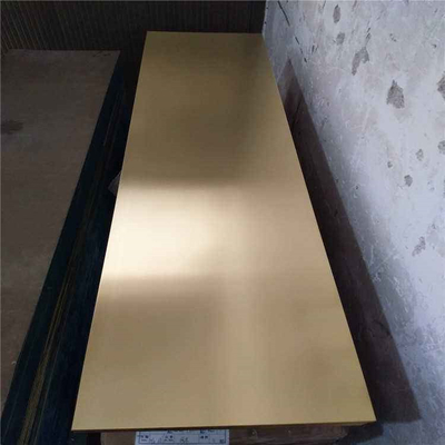 Fogli di rame decorativo lucidati H65 H68 H80 laminati a freddo quadrato rotondo rettangolare