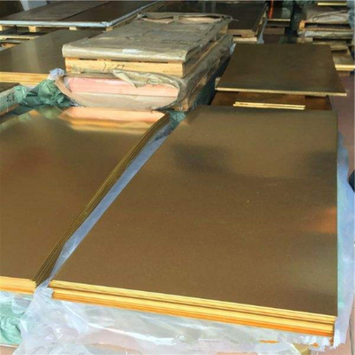 Fogli di rame decorativo lucidati H65 H68 H80 laminati a freddo quadrato rotondo rettangolare