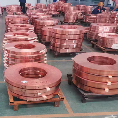 Buona conduttività elettrica del nastro di rame nudo elettrico di industria C11000