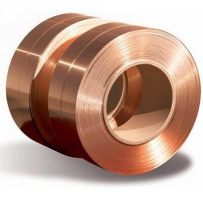Striscia di rame larghezza 4-600 mm per componenti elettrici con bordo retto