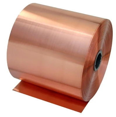Striscia di rame larghezza 4-600 mm per componenti elettrici con bordo retto