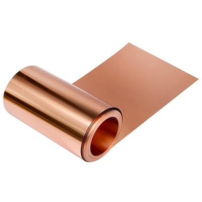99,9% lamina di rame laminata per apparecchiature elettroniche spessore 0,005 mm-0,07 mm