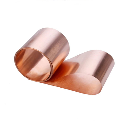 99,9% lamina di rame laminata per apparecchiature elettroniche spessore 0,005 mm-0,07 mm