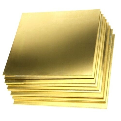 Larghezza personalizzabile per lamiere di ottone con grado H62 H59 H65 H68 H70