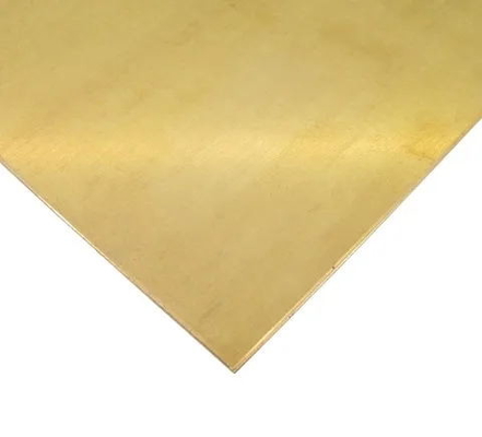Larghezza personalizzabile per lamiere di ottone con grado H62 H59 H65 H68 H70