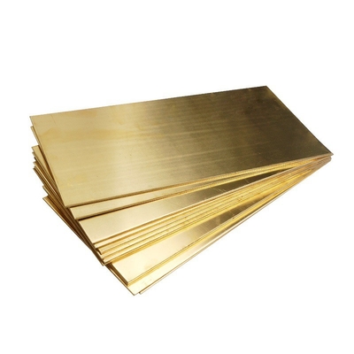 Larghezza personalizzabile per lamiere di ottone con grado H62 H59 H65 H68 H70