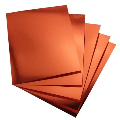 990,99% 99,97% di rame puro in lamiera / piastra colore rosso grande 1 mm
