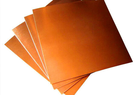 Promozione T1 T2 Red Copper Sheet / Plate 99,99% 5mm