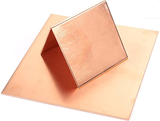 Lasting Red Copper Sheet 8ft 10ft Dimensioni personalizzate per l'industria aerospaziale