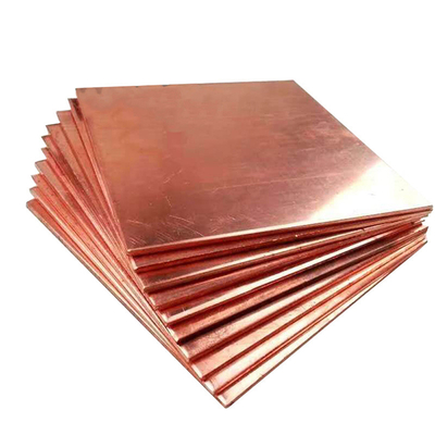 Prodotti a domicilio Carta di rame 2 mm 99,9% di alta purezza Rosso per l'industria elettronica