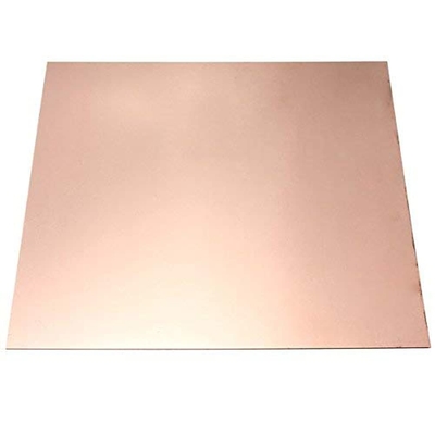 Lamiera di rame rossa Ottone Buon prezzo Alto Rame puro Astm C11000 C10100 C12000/Piatto di rame
