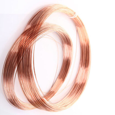 Purezza 99% Diametro filo di rame puro rosso 0,1 mm-15 mm per la linea di trasmissione elettrica