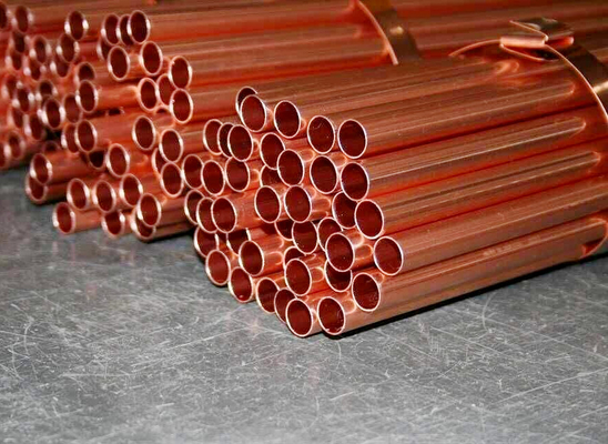 tubo del rame di spessore H62 H65 H80 H90 di 0.1mm-100mm per le linee del sistema di frenatura nell'industria automobilistica