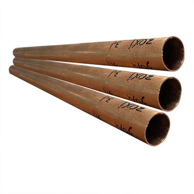 Tubi di rame filettati 0,1-100 mm Spessore parete 205 MPa Massima resistenza