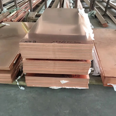 Lunghezza dello strato 1000mm-6000mm del piatto di rame, larghezza di 1000mm-3000mm per uso industriale